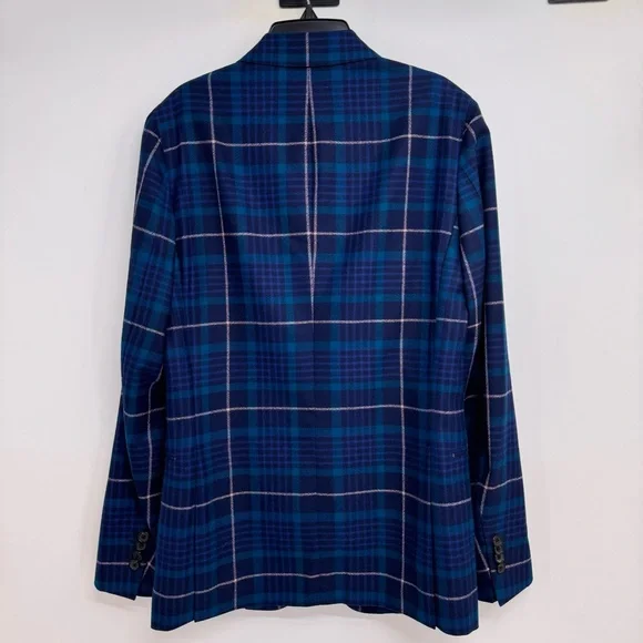 NWD Paul Smith Men’s2 Button Tartan Plaid Wool Sport Coat US 36 /IT 46 $1295